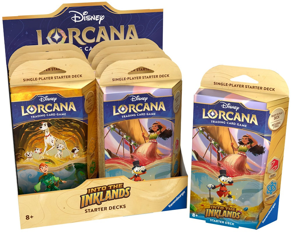 DISNEY LORCANA INTO THE INKLANDS STARTER (Random Art)
