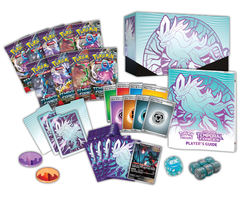 Pokemon - Scarlet & Violet - Temporal Forces - Elite Trainer Box - Random Art
