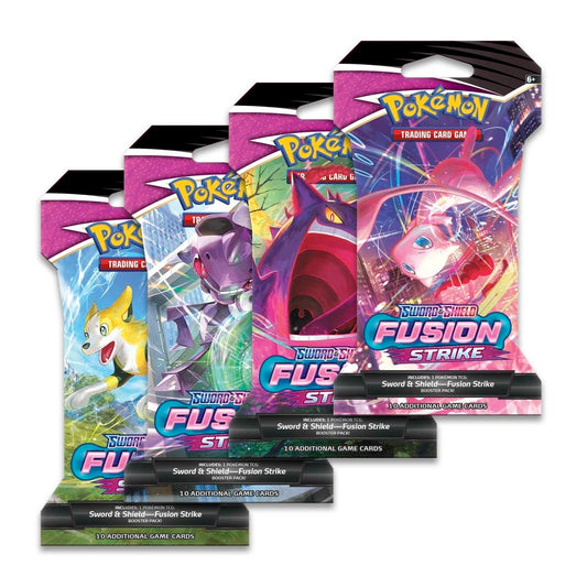 Pokémon TCG: Sword & Shield Fusion Strike Sleeved Booster Pack (10 Cards)