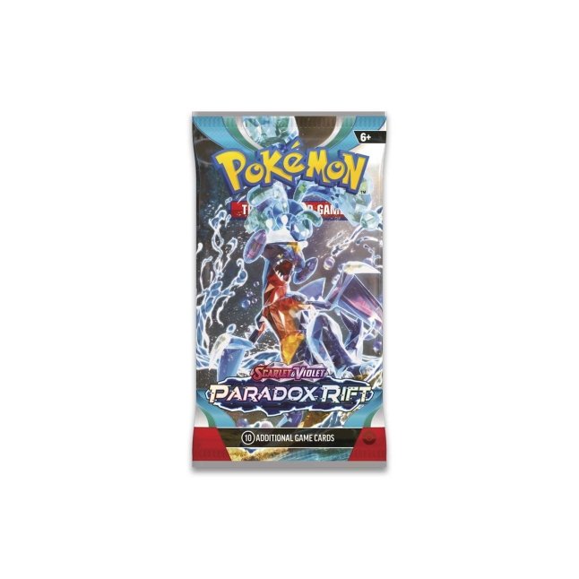 Pokémon TCG: Scarlet & Violet: Paradox Rift Sleeved Booster Pack (10 Cards) - Random Art