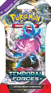 Pokémon TCG: Scarlet & Violet-Temporal Forces Sleeved Booster Pack (10 Cards) - Random Art