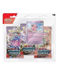 Pokémon TCG: Scarlet & Violet-Temporal Forces 3 Booster Packs & Random Promo (Random Art)