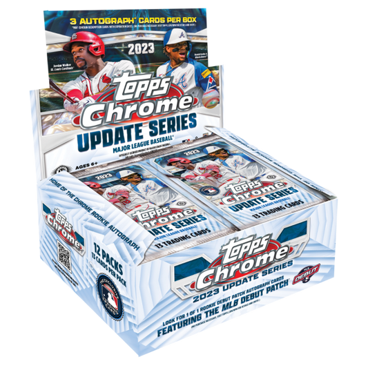 2023 Topps Chrome Update Baseball Jumbo Box