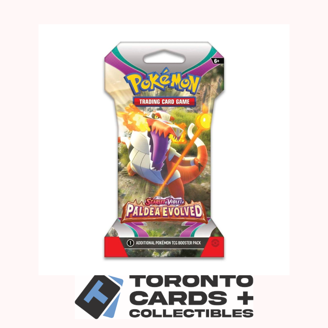 Pokémon TCG: Scarlet & Violet: Paldea Evolved Sleeved Booster Pack (10 Cards) - Random Art