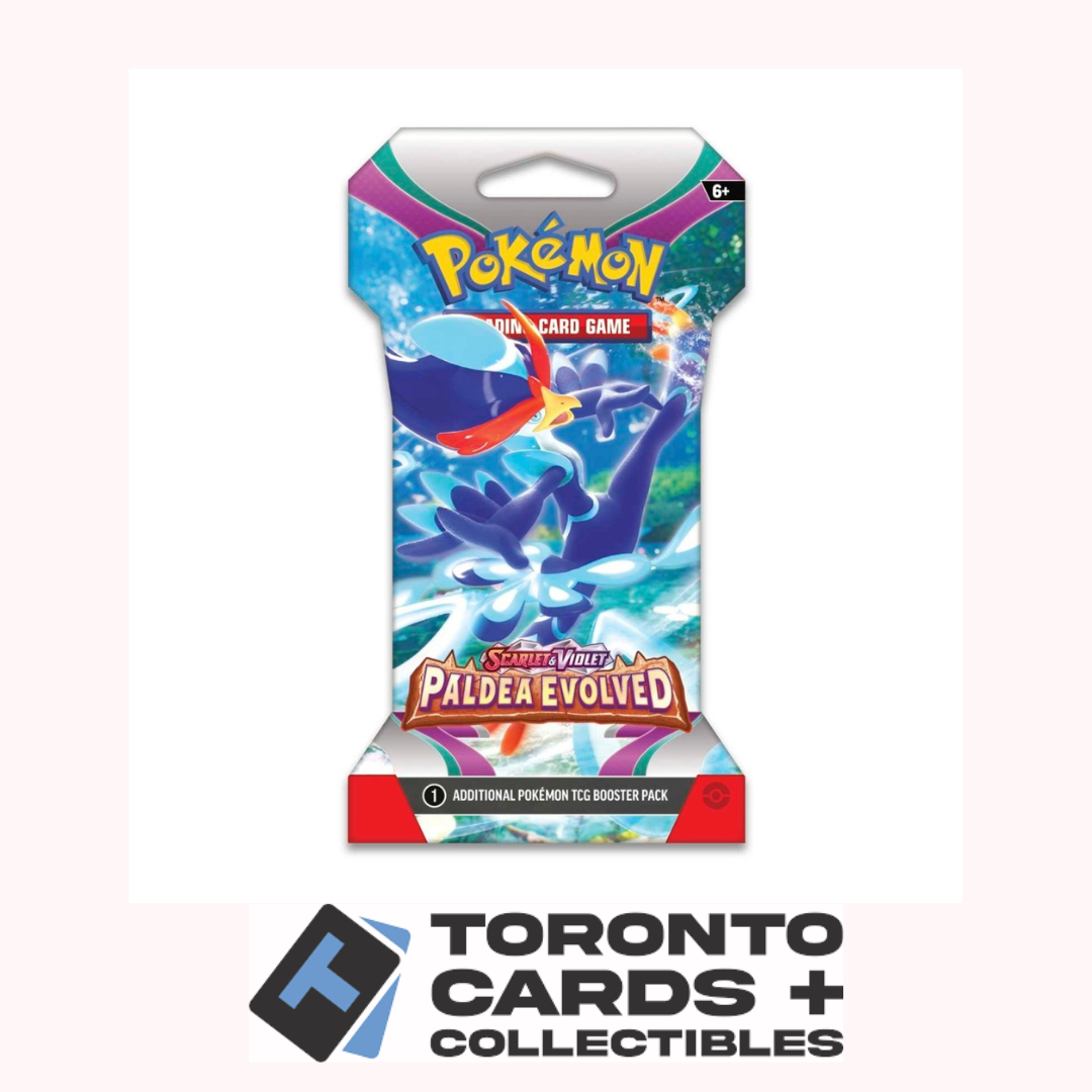 Pokémon TCG: Scarlet & Violet: Paldea Evolved Sleeved Booster Pack (10 Cards) - Random Art
