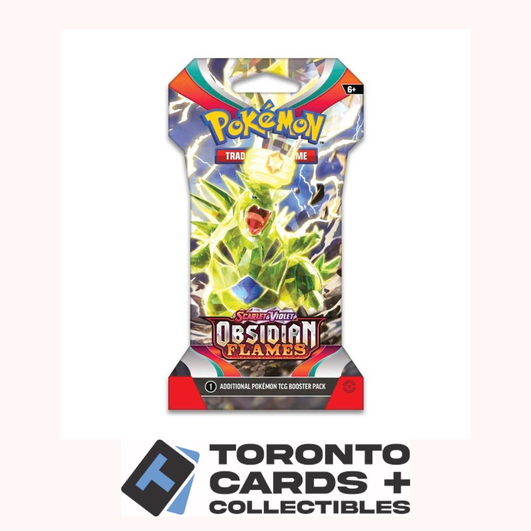 Pokémon TCG: Scarlet & Violet-Obsidian Flames Sleeved Booster Pack (10 Cards) - Random Art