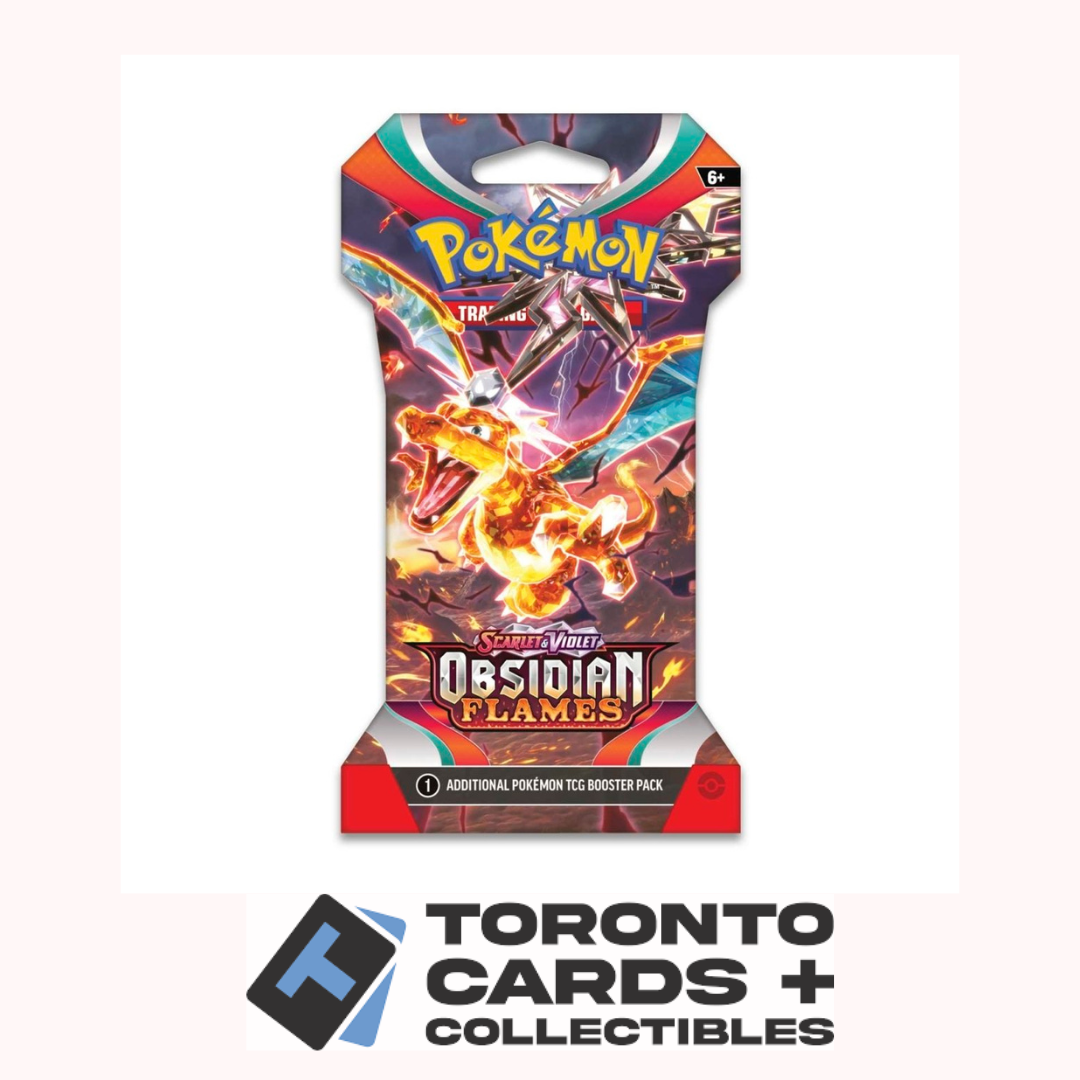 Pokémon TCG: Scarlet & Violet-Obsidian Flames Sleeved Booster Pack (10 Cards) - Random Art
