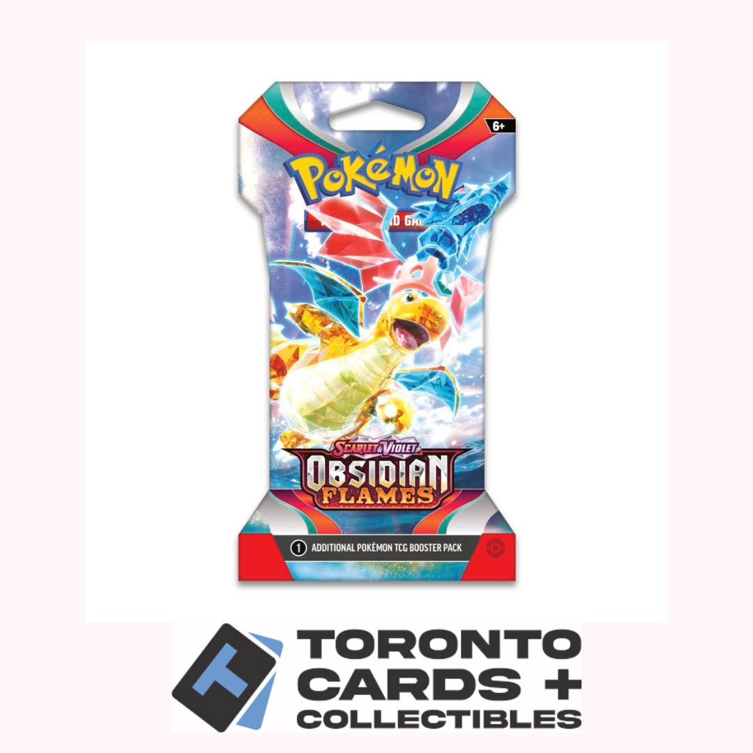 Pokémon TCG: Scarlet & Violet-Obsidian Flames Sleeved Booster Pack (10 Cards) - Random Art