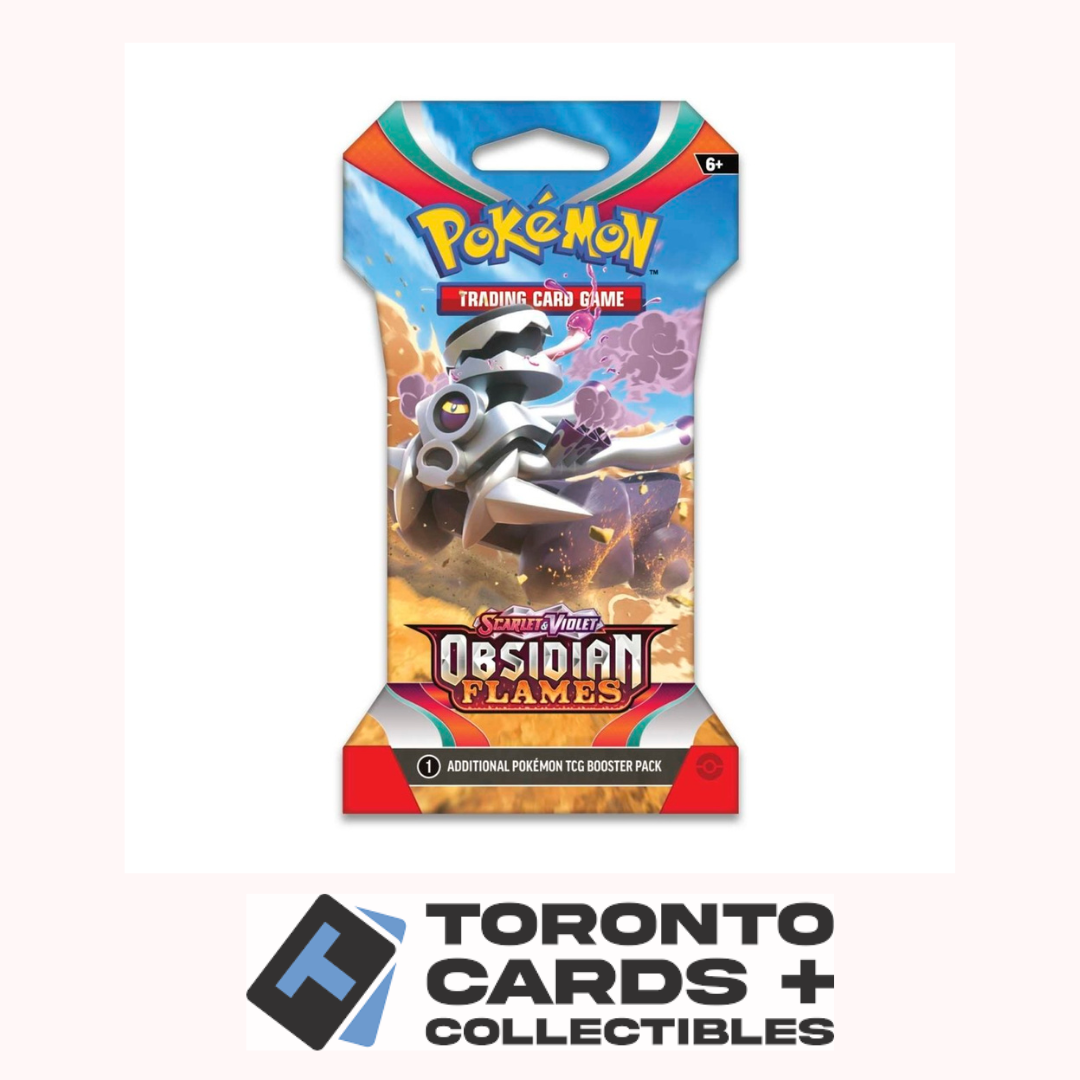 Pokémon TCG: Scarlet & Violet-Obsidian Flames Sleeved Booster Pack (10 Cards) - Random Art