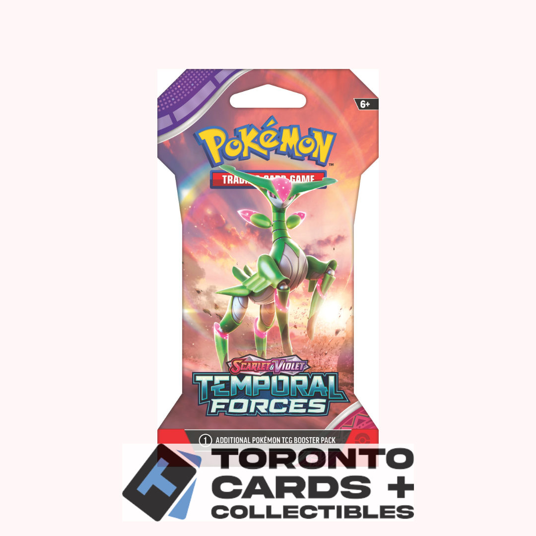 Pokémon TCG: Scarlet & Violet-Temporal Forces Sleeved Booster Pack (10 Cards) - Random Art