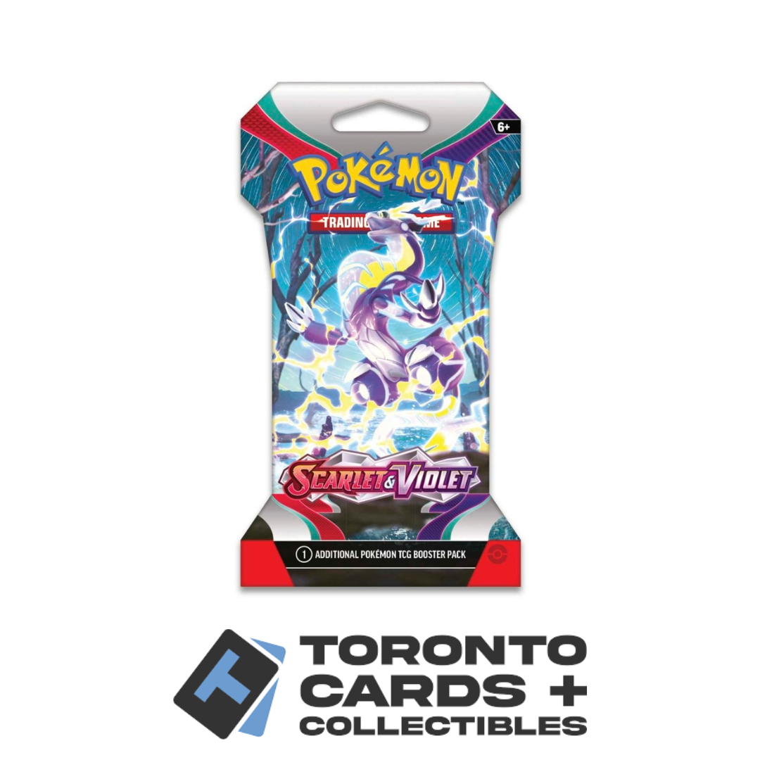 Pokémon TCG: Scarlet & Violet  Sleeved Booster Pack (10 Cards) - Random Art