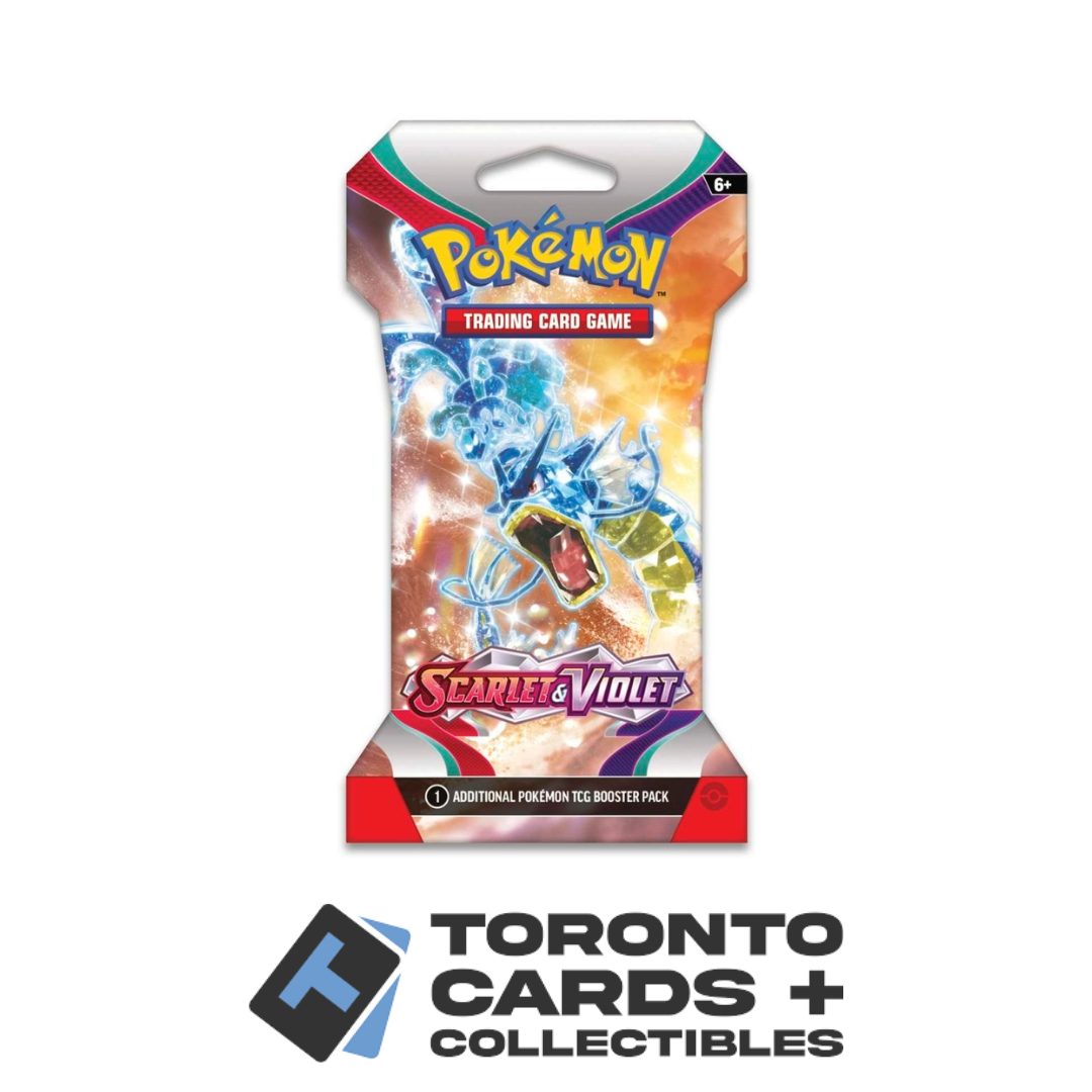 Pokémon TCG: Scarlet & Violet  Sleeved Booster Pack (10 Cards) - Random Art