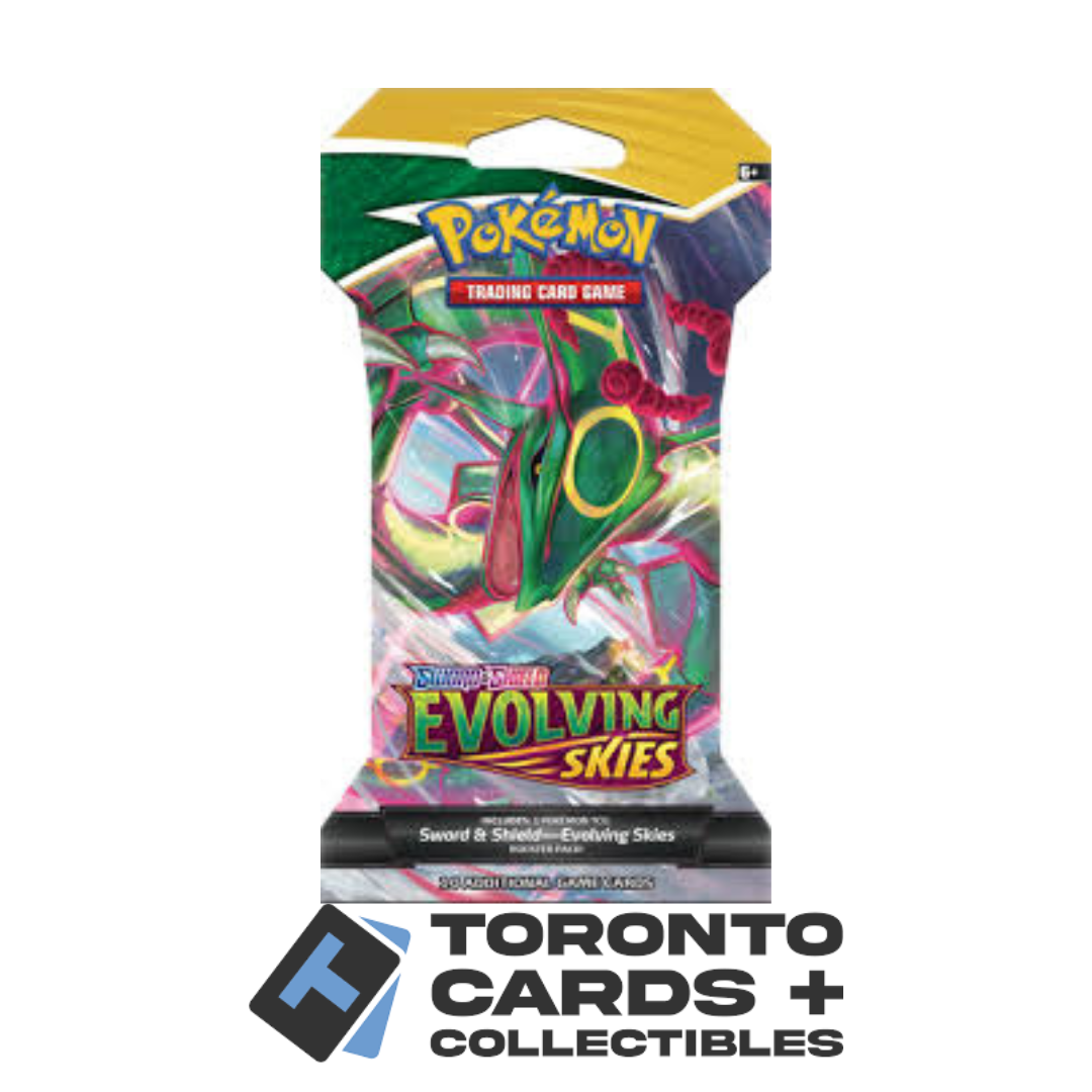 Pokémon TCG: Sword & Shield-Evolving Skies Sleeved Booster Pack (10 Cards)