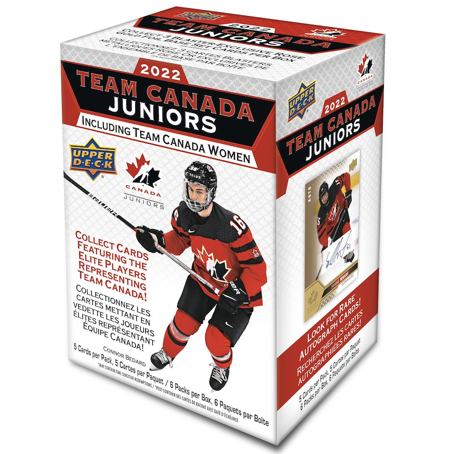 Upper Deck Hockey Canada 2022/23 Hockey Factory Sealed 6-Pack - Blaster Box