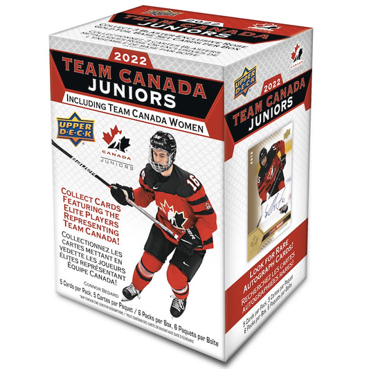 Upper Deck Hockey Canada 2022/23 Hockey Factory Sealed 6-Pack - Blaster Box