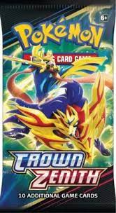 Pokemon TCG - Crown Zenith Loose Booster Pack