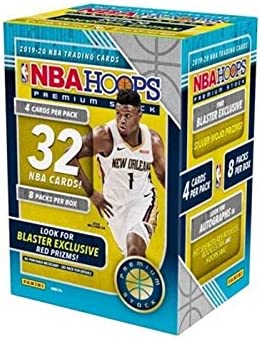 2019-20 Panini Hoops Premium Stock Basketball Blaster Box