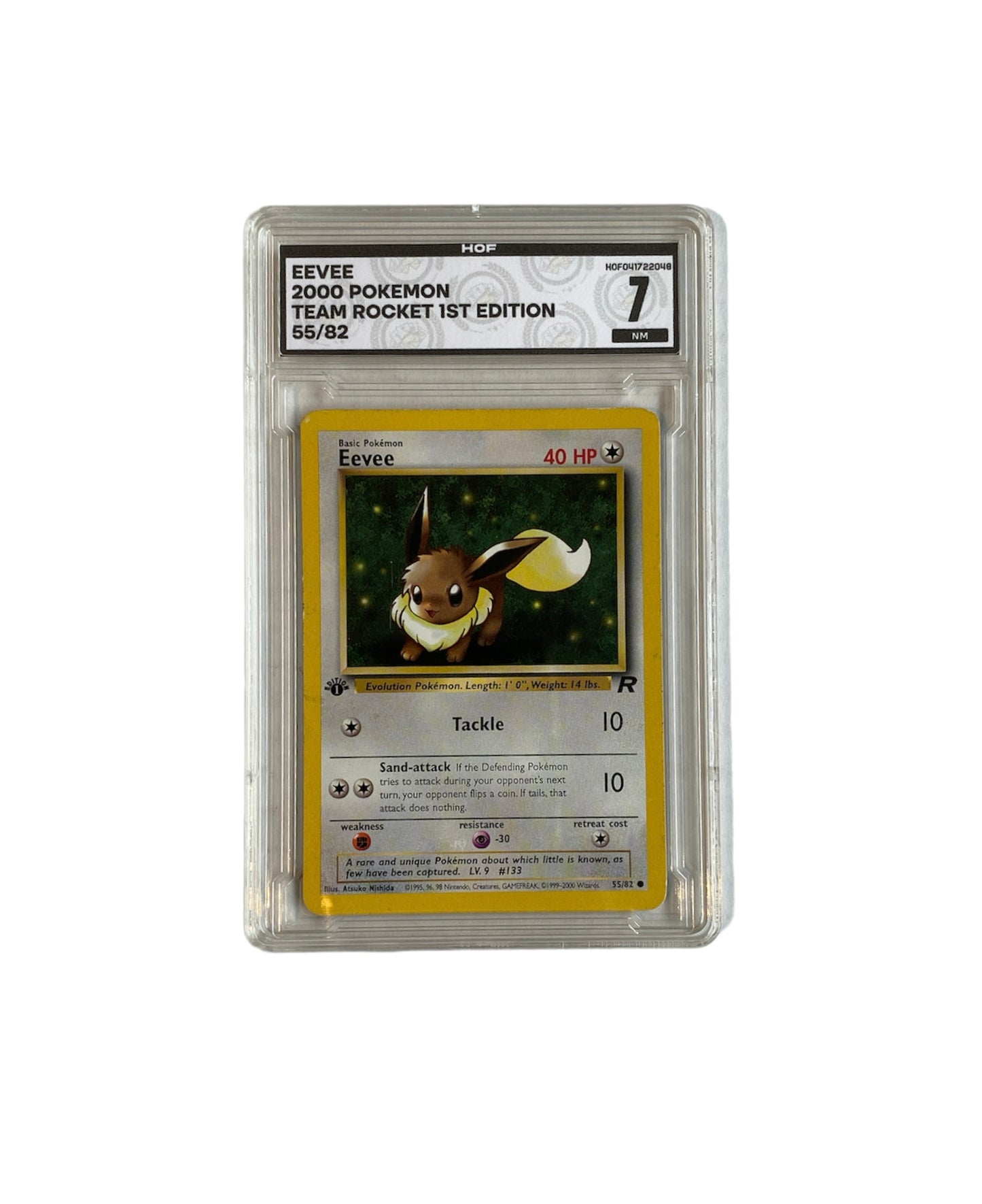 HOF 7 - Eevee Team Rocket 1st Edition