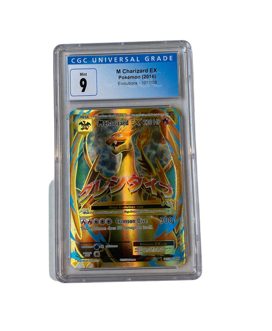 CGC 9 M Charizard EX