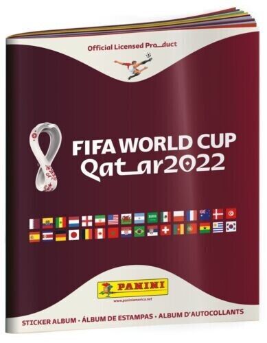 2022 PANINI FIFA WORLD CUP SOCCER STICKER ALBUM