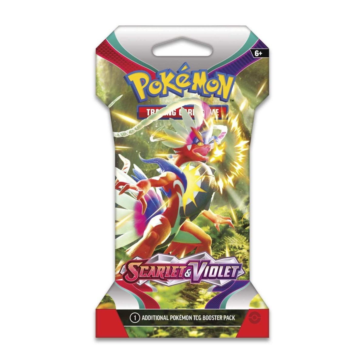 Pokémon TCG: Scarlet & Violet  Sleeved Booster Pack (10 Cards) - Random Art